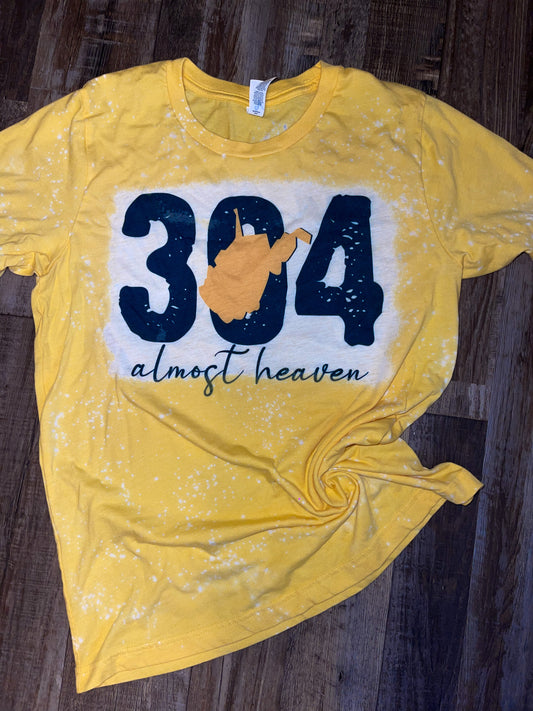 Yellow “304” shirt